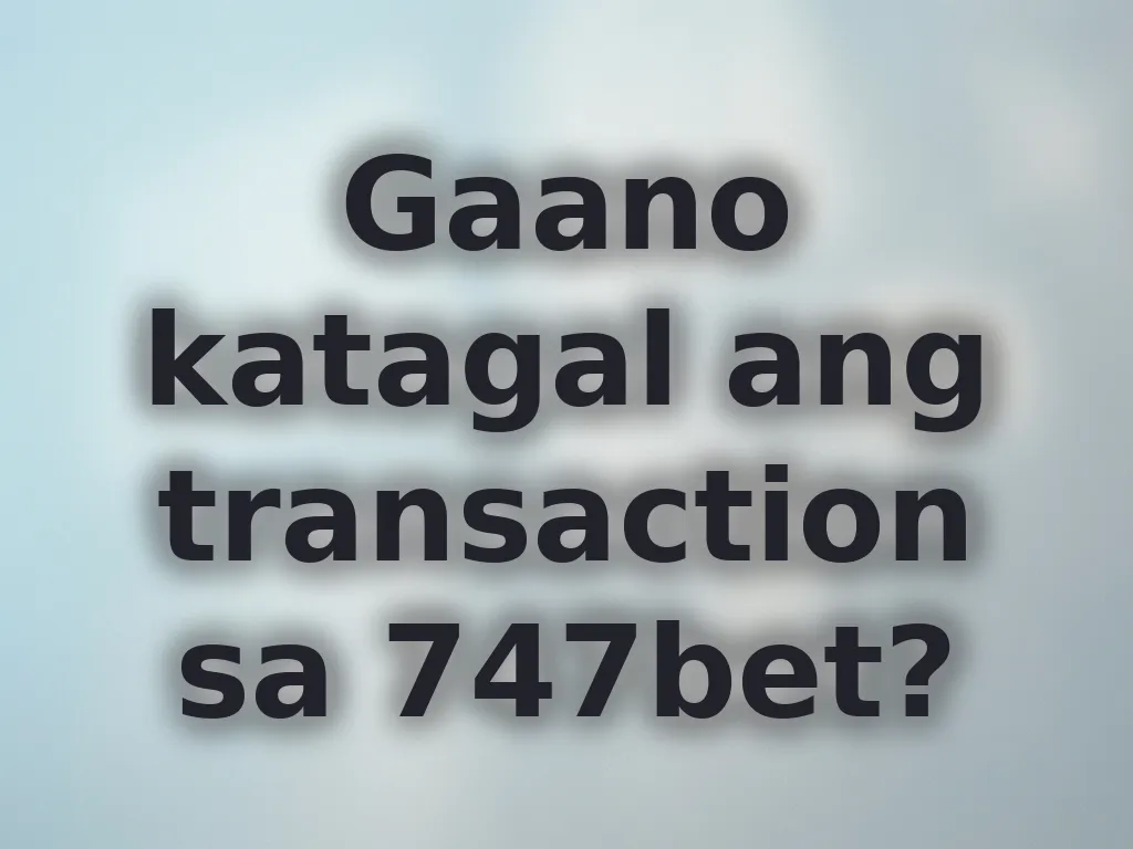 Transaction delays guide